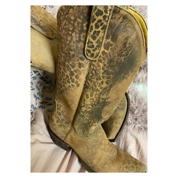 Old Gringo Leopardito tall boots NWOB - Picture 5 of 8